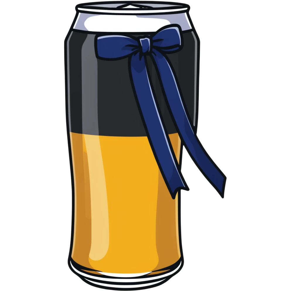 Michelob ULTRA ribbon emoji