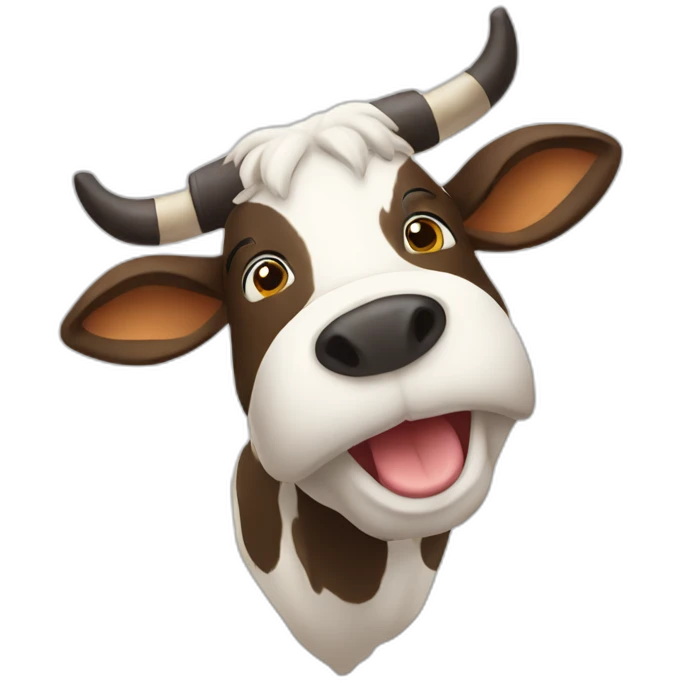 vaca pariendo emoji