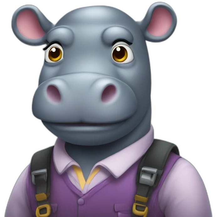 developer hippo emoji