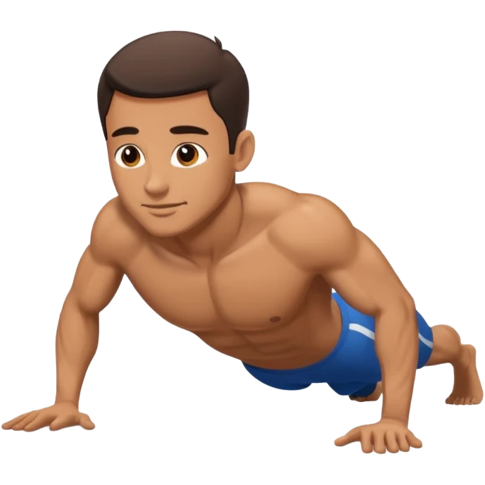 man doing pump emoji