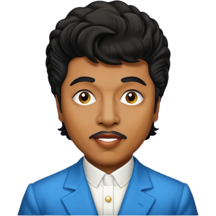 Little Richard emoji
