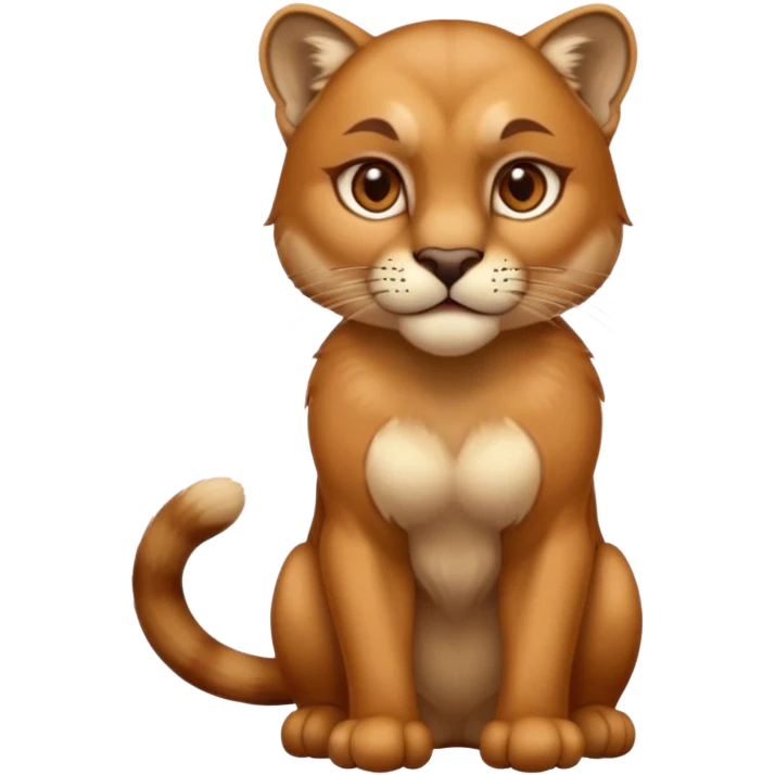 Cougar emoji