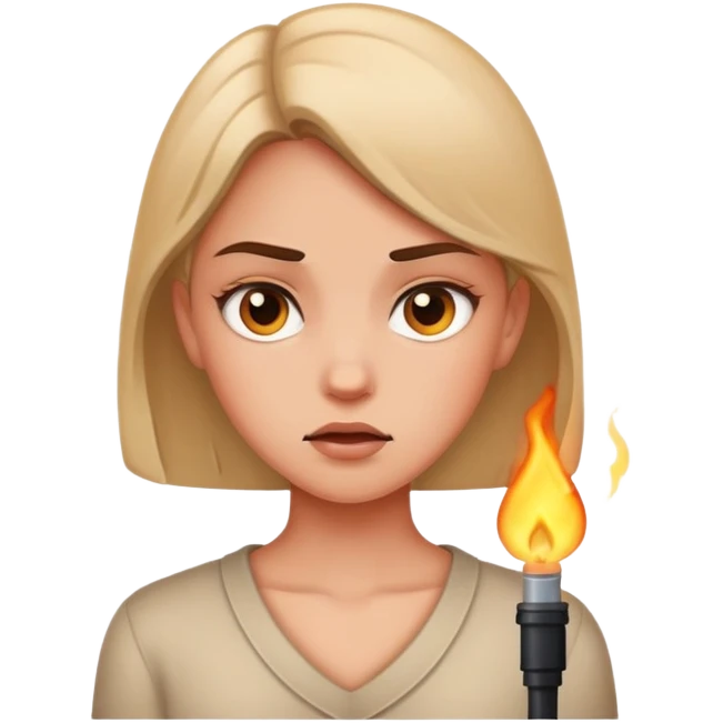 girl gaslighting emotions emoji