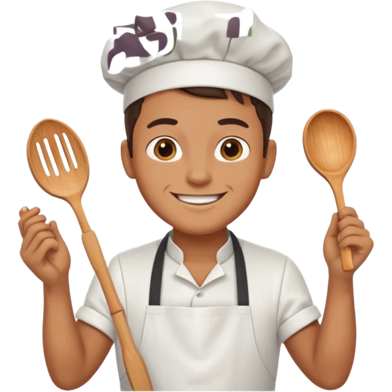 Guy cooking emoji