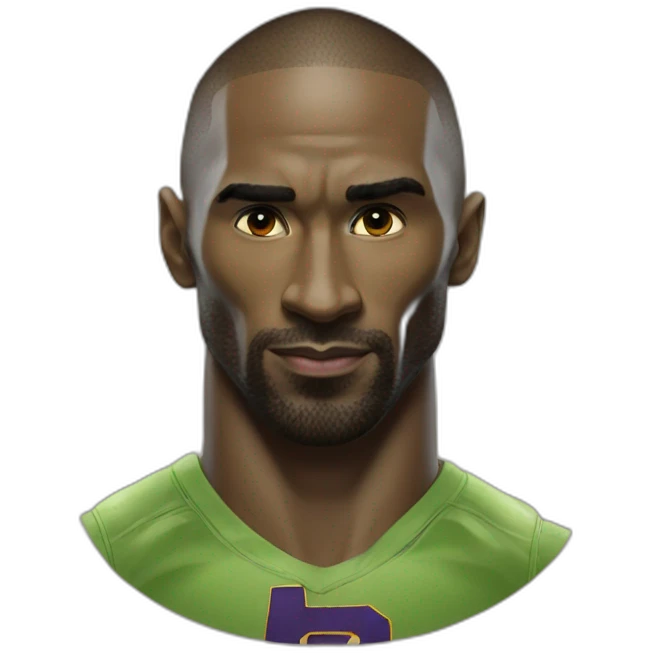 Kobe Bryant in hulk emoji