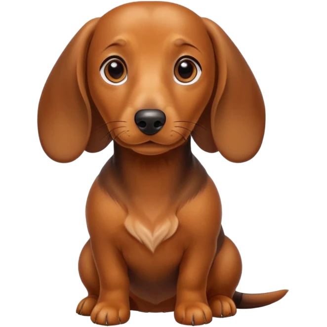 Dachshund emoji