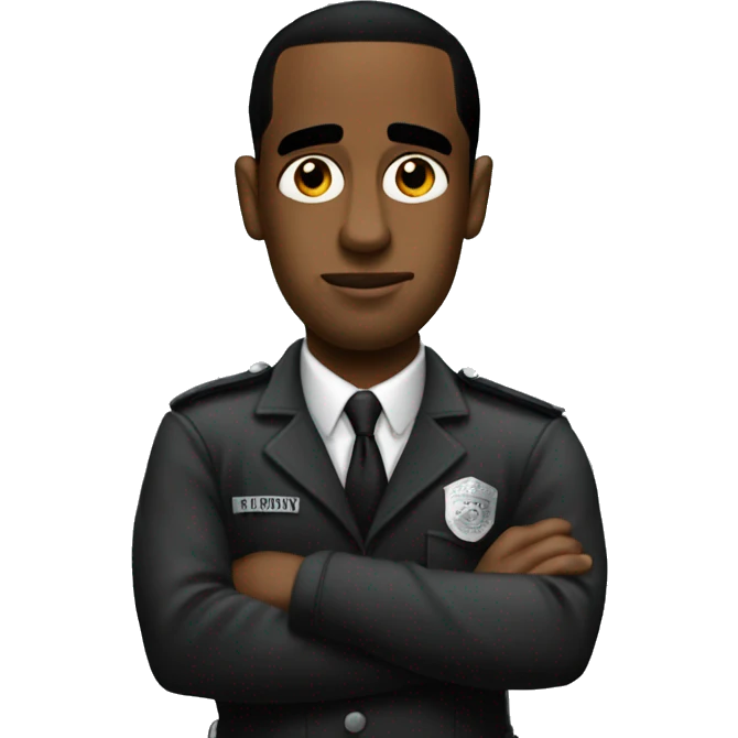 p diddy wearing a jail uniform behind bars emoji