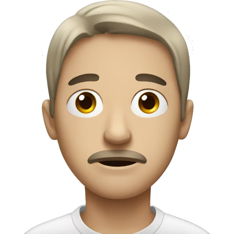 a person who is tired emoji
