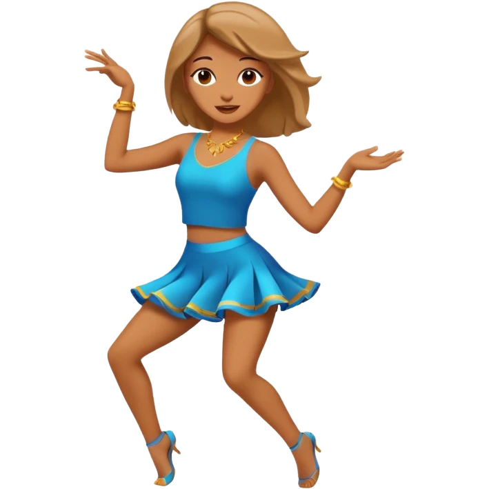 mulher rebolando emoji