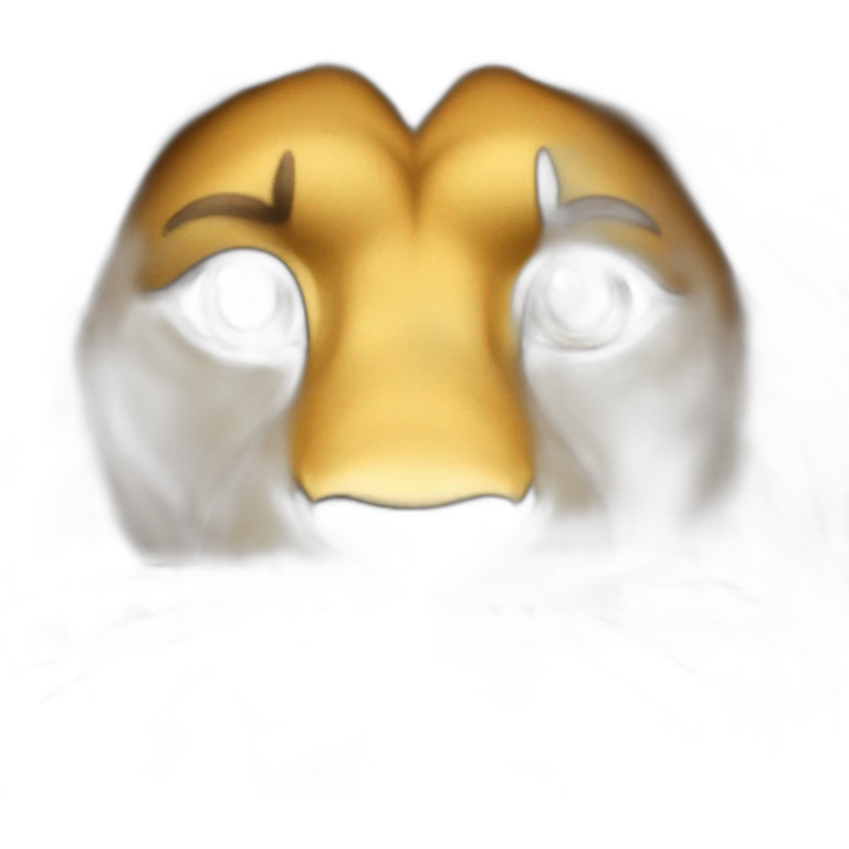 the lion man emoji