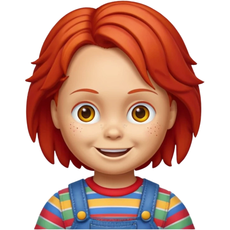 Un emojin de chuky emoji