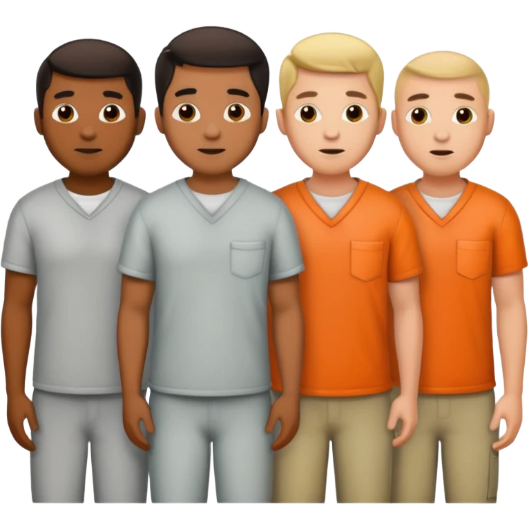 
men prisoners emoji emoji