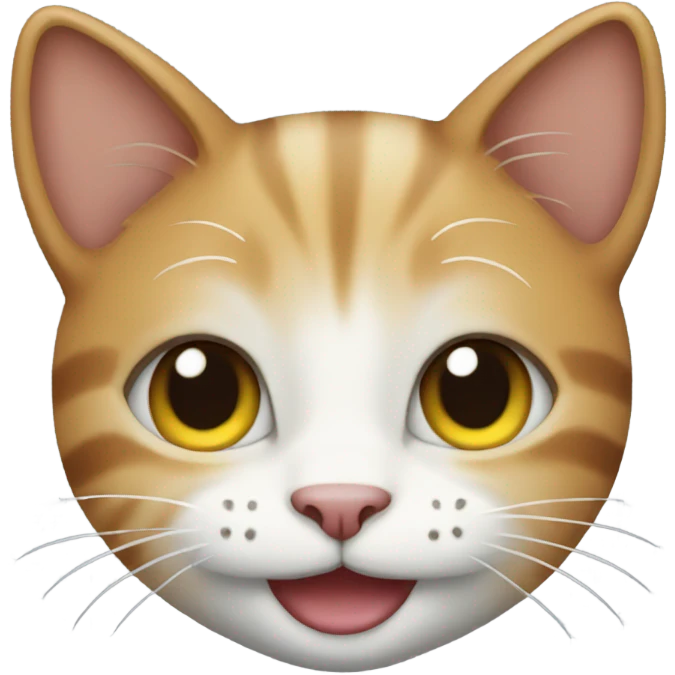 CAT smiling emoji