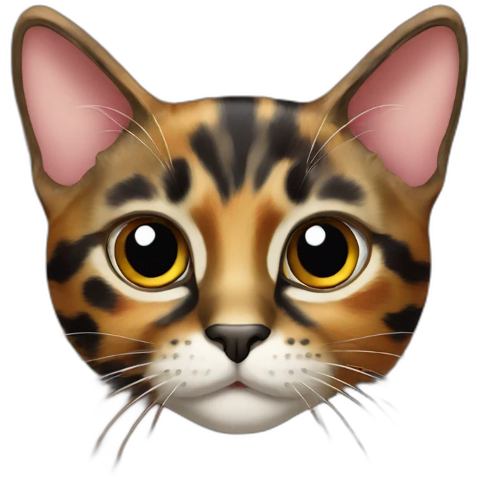 Tortoiseshell Cat Full Body emoji