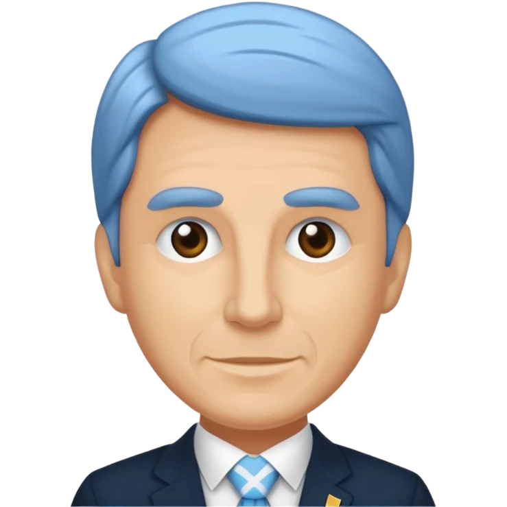 Javier Milei current president of Argentina emoji