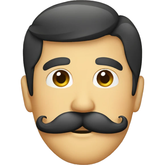 Moustache emoji