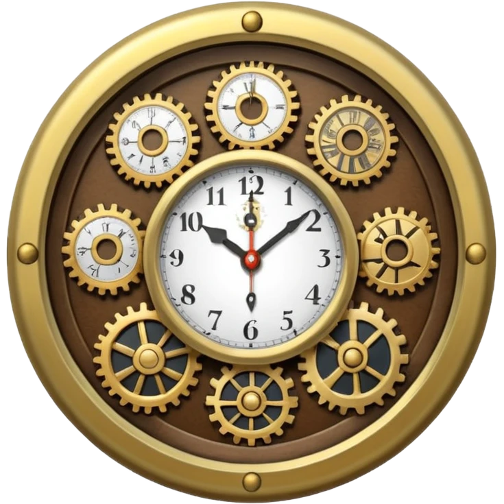 mechanic clock emoji