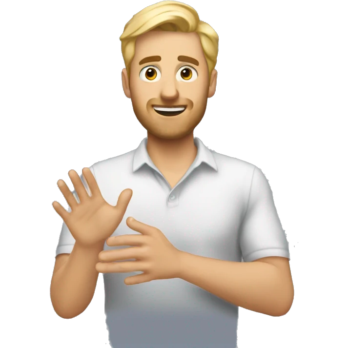 modern handclap with bro emoji
