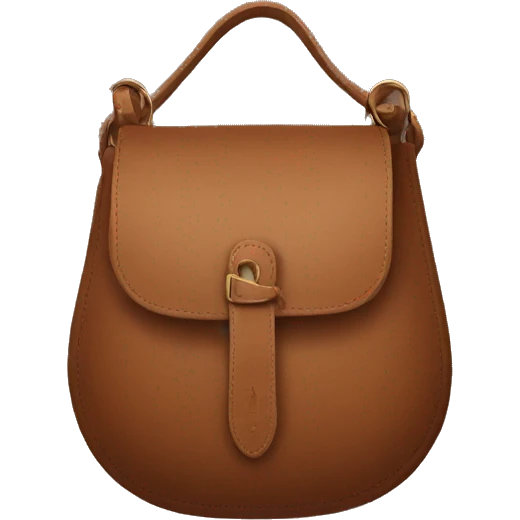 polène bag brown  emoji