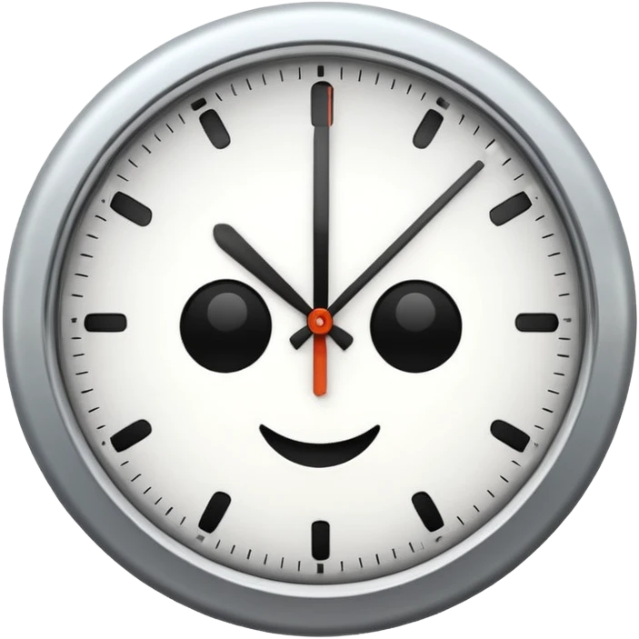 clock tiwh time ticking emoji