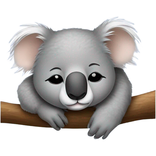 sleeping koala emoji