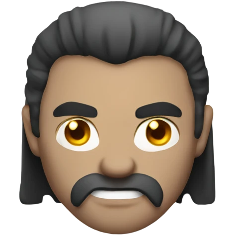 A man Viking vampire emoji