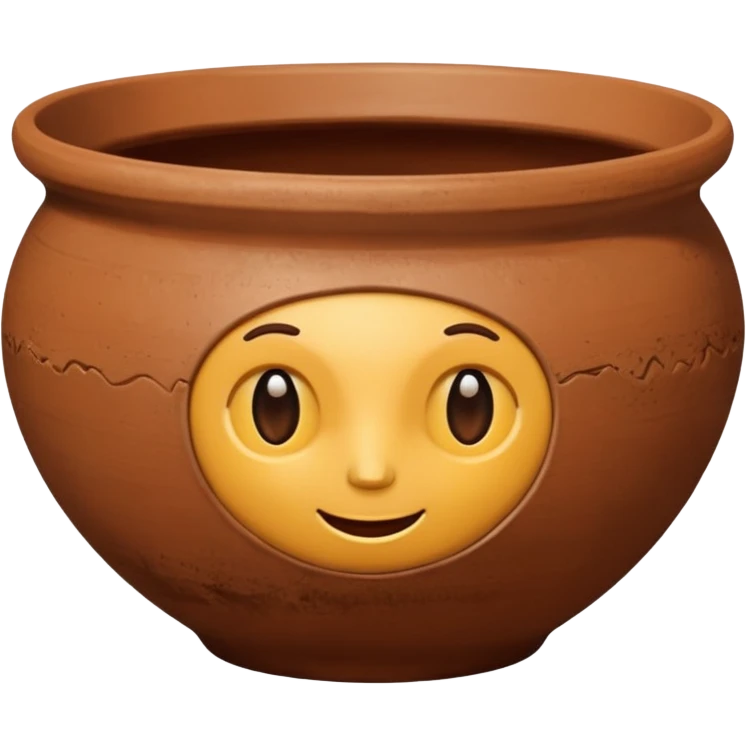 Clay Pottery Bowl emoji