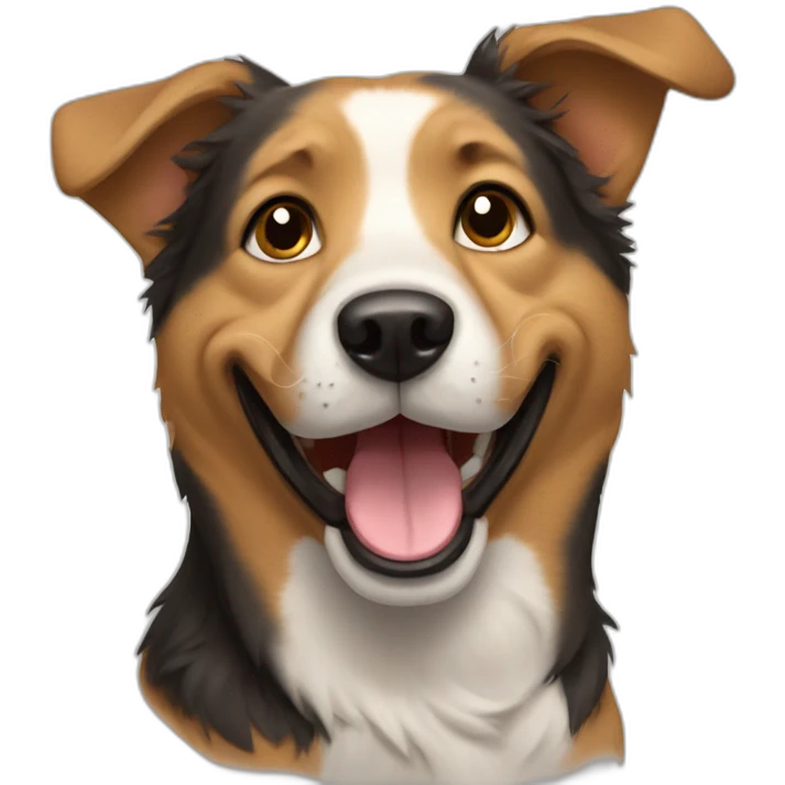 happy dog emoji