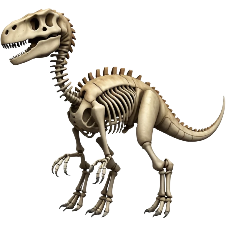 a huge dinosaur skeleton 🦕 emoji