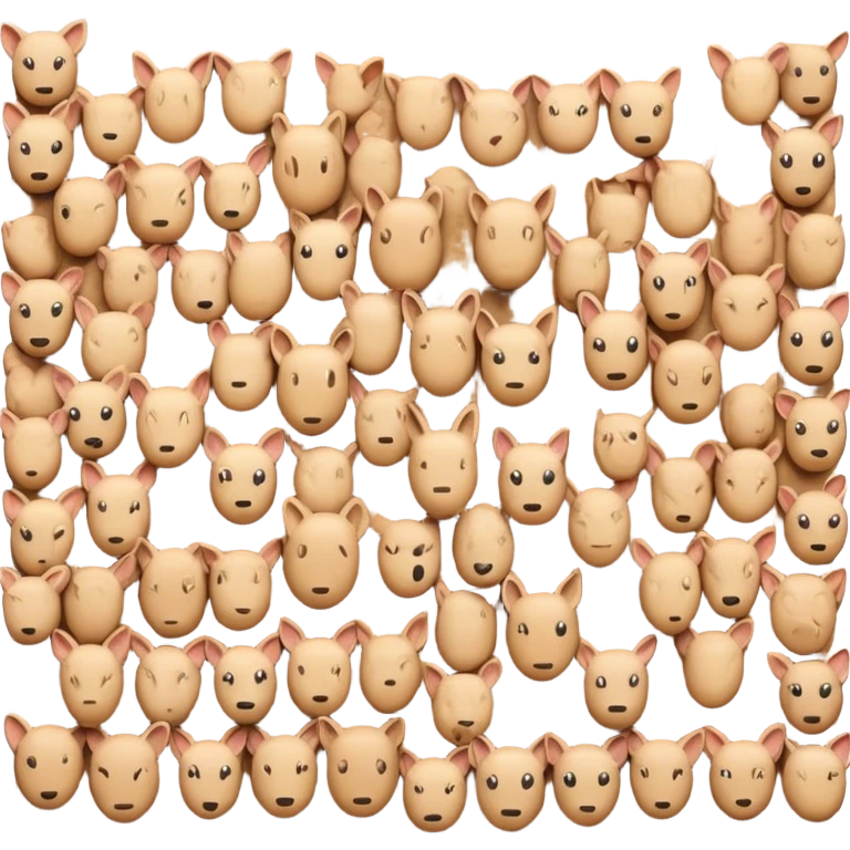 Wall with people ears all over  emoji