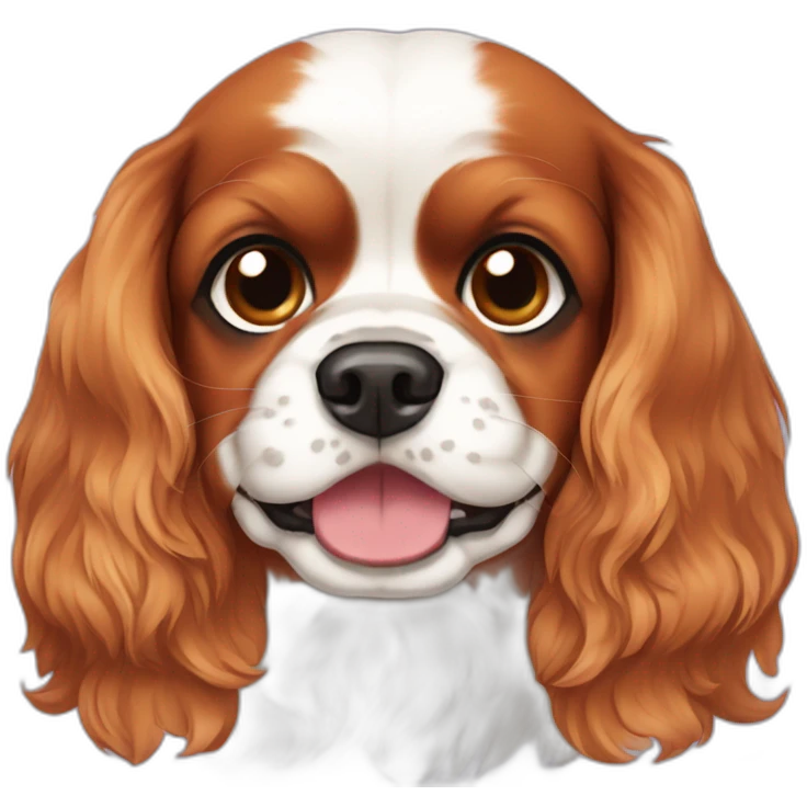 Chien cavalier king Charles emoji