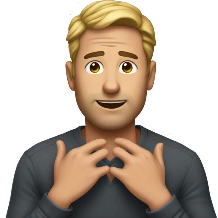 man i don't know helpless hands up emoji