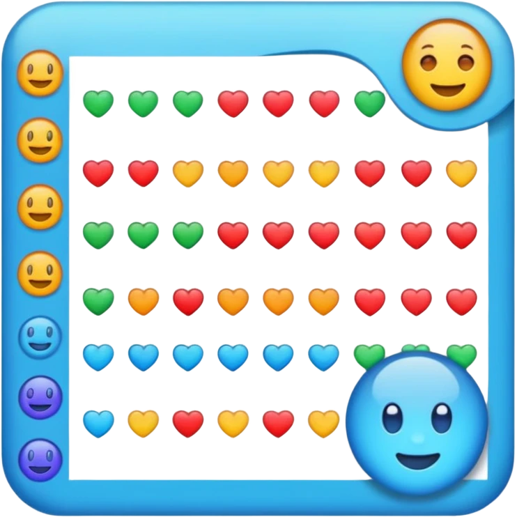 test completion sheet emoji