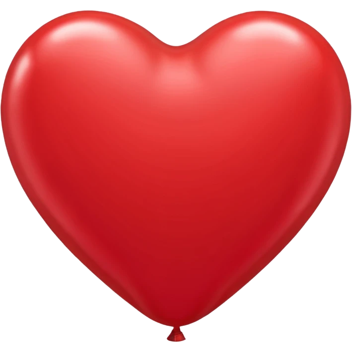 Heart balloon emoji