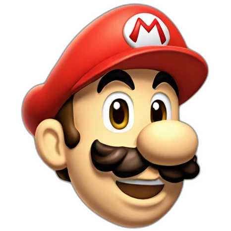 Nintendo mario qui rigole emoji
