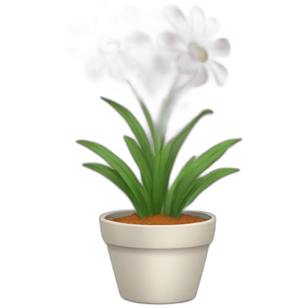 pot de fleur emoji