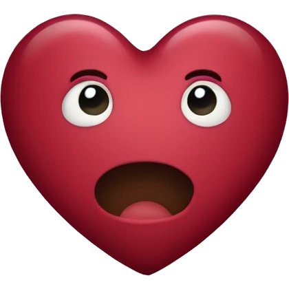 Burdungy heart emoji