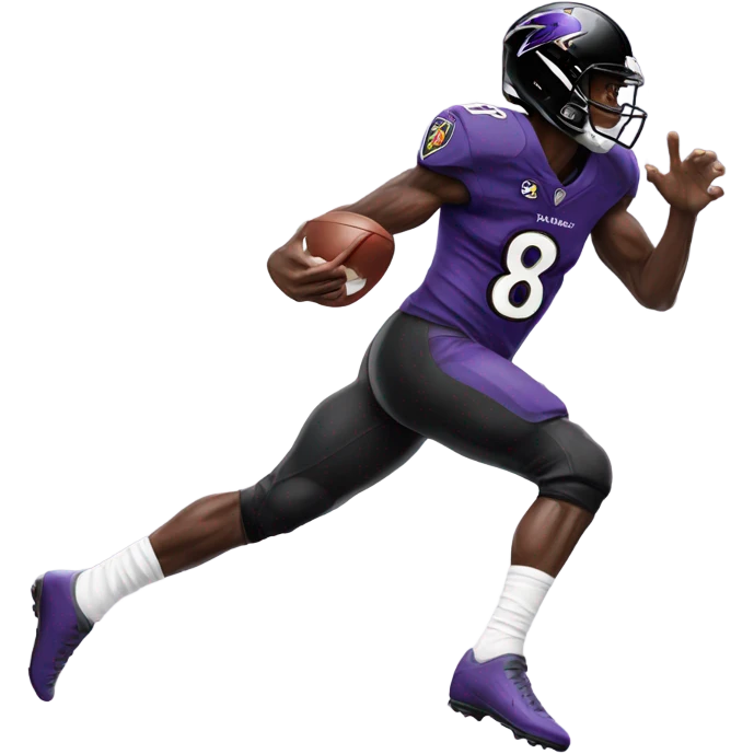 Lamar Jackson 08 emoji