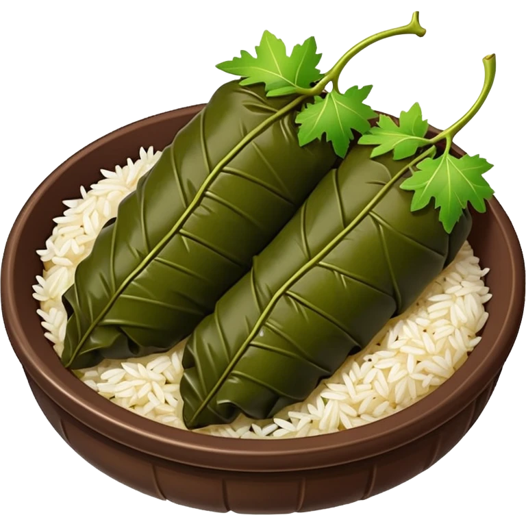 one piece of armenian dolma emoji