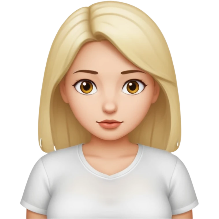 Girl with big boobs  emoji