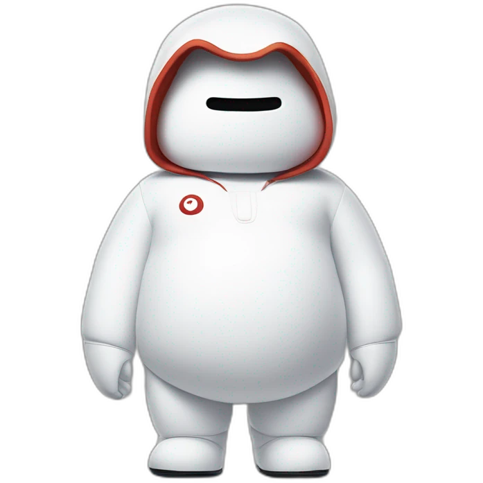 baymax in nike merch emoji