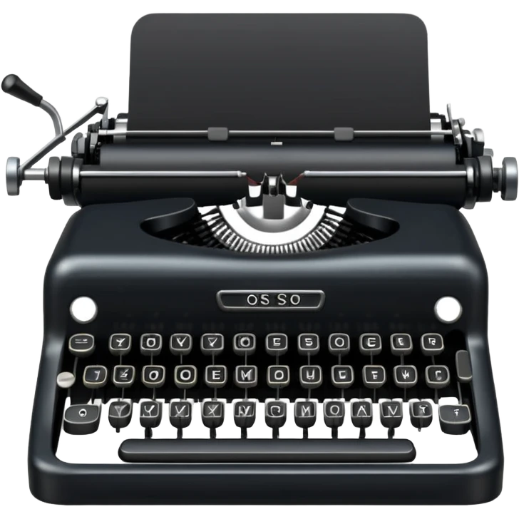 Typewriter emoji