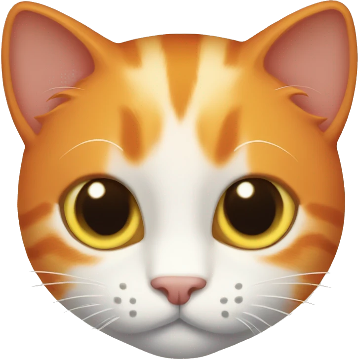 Orange cat emoji
