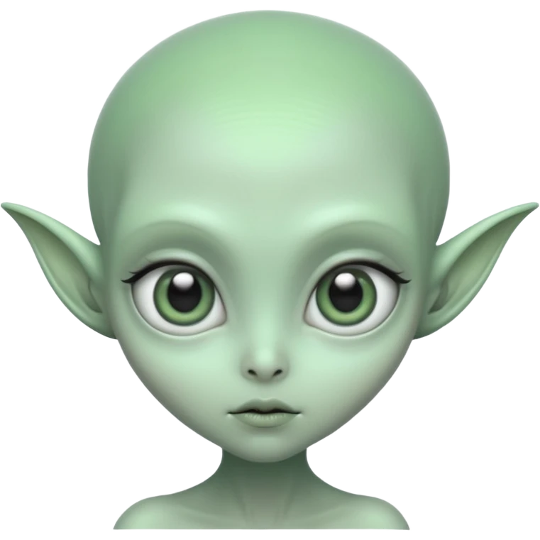 Alien girl emoji