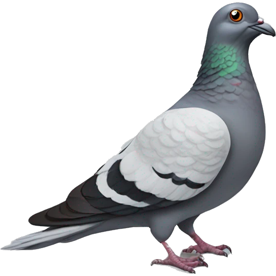 hungry pigeon emoji
