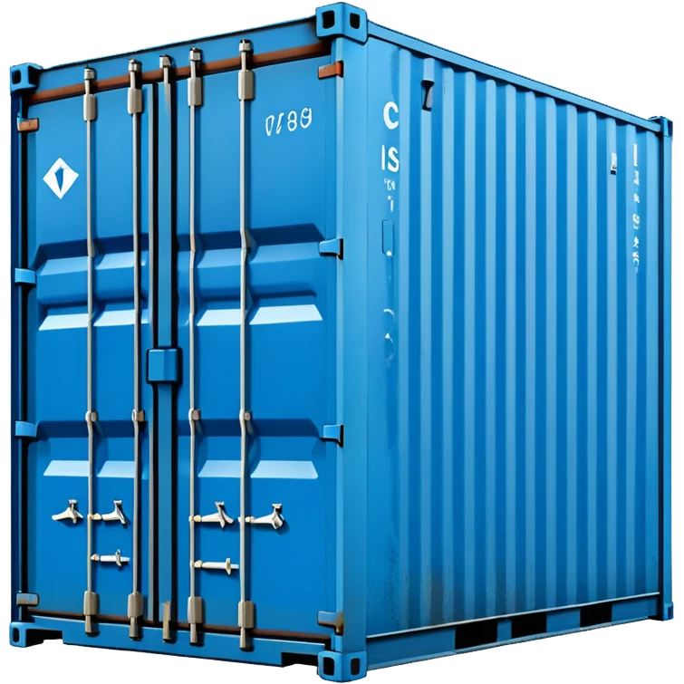 shipping cargo container emoji