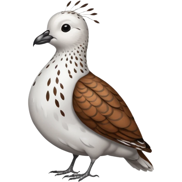 Male Rock Willow Ptarmigan emoji