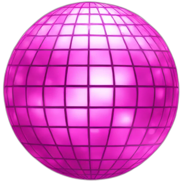 pink disco ball emoji