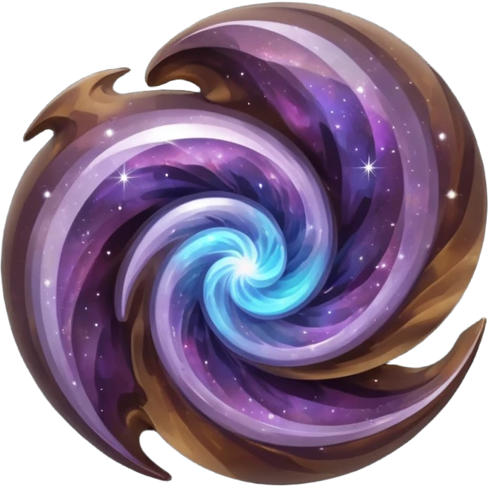 dark brown nebula crystal emoji