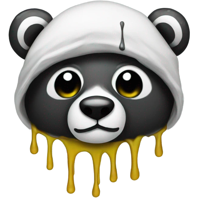 Drippy swag panda emoji